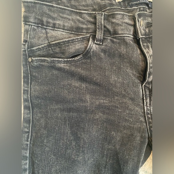 Zara High Rise Distressed Premium Denim - Picture 3 of 10